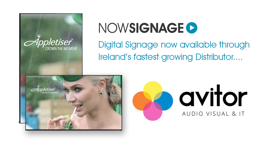 Avitor to distribute NowSignage