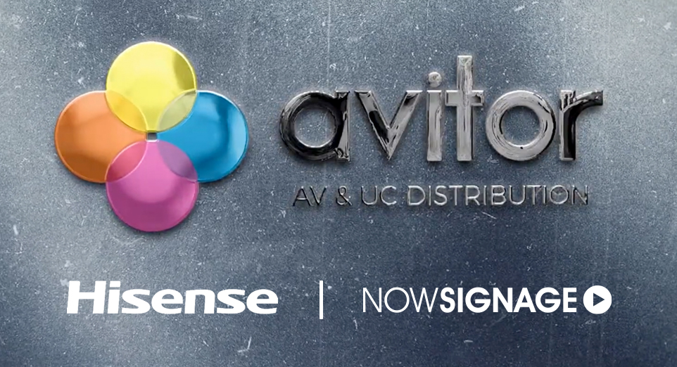 Avitor Appoints NowSignage as its Chosen CMS