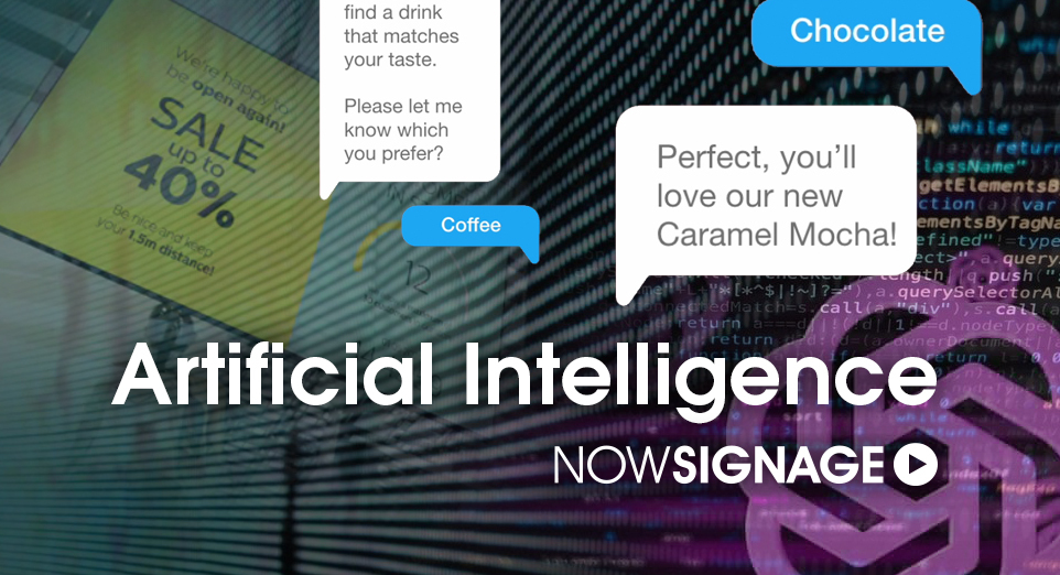 Can you use AI with digital signage?