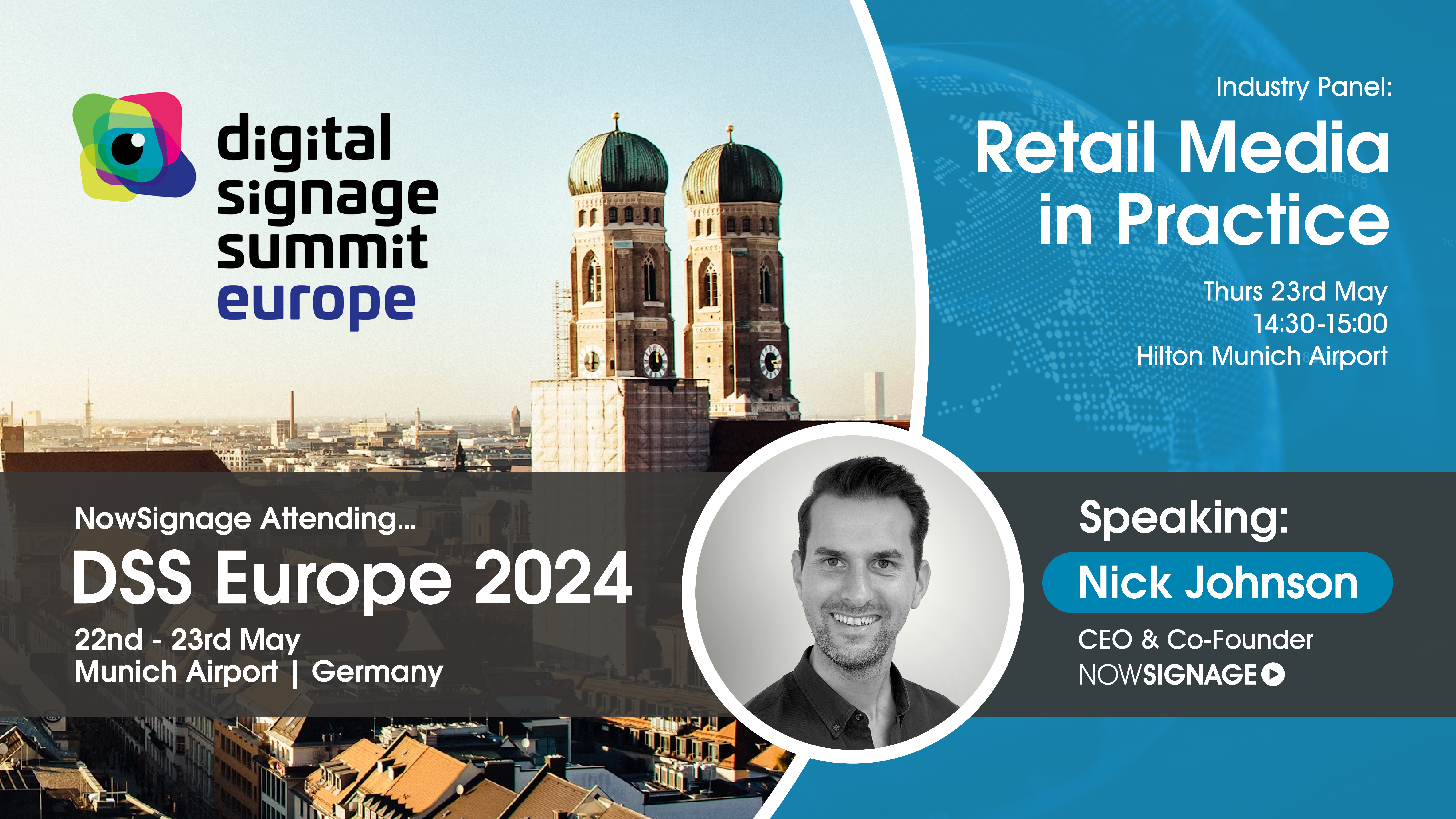The Future of Retail Media: NowSignage at DSS Europe 2024